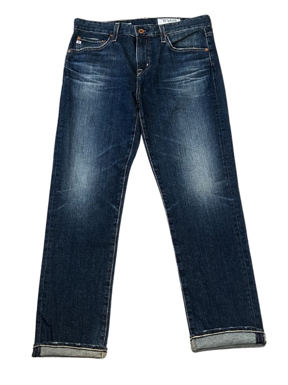 AG Ex Boyfriend Slouchy Slim Jeans | Dark Wash | NWOT | Size 27R